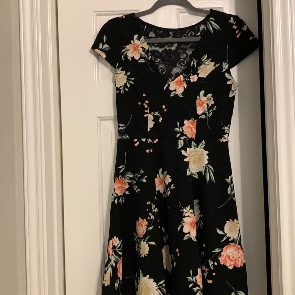 Three Pink Hearts dress